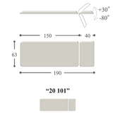 Stationär undersäkningsbänk Medistar Fix-20101