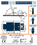 Elektrisk behandlingsbänk Professional X1